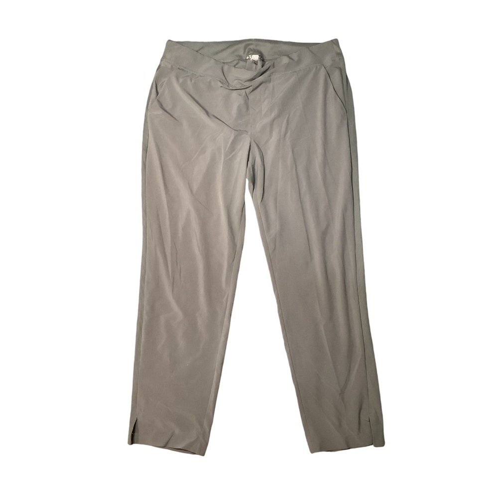 Athleta grey capri pants
